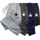 thumbnail image 2 of Pantalones de chándal nuevos para correr, de algodón suave, para culturismo, largos, para entrenamiento deportivo, ropa larga, 2 of 5