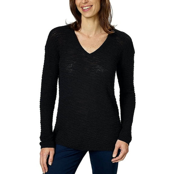 Calvin Klein Jeans Women's Textured Black Sweater