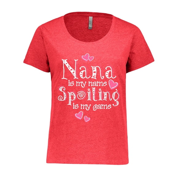Inktastic Spoiling Nana Women's Plus Size T-Shirt