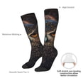 thumbnail image 4 of Balery Classical Style Brown Owl Calcetines novedosos Calcetines deportivos Calcetines hasta la rodilla Calcetines de algodón Calcetines originales y geniales, 4 of 6