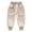 Beige, variant on KyCheLot Toddler Jogger Pantswarm Thick Fleece Lined Tapered Pull on Sweatpants for Boys Girls 2-10 Years