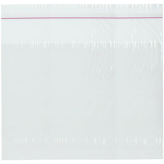 Plymor Polypropylene Resealable 1.25 Mil Clear 6" Sub Sandwich or Food Wraps Bag, 10" x 8" (Case of 1000)