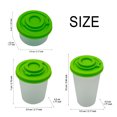 Best Sale Gheawn 3Pcs Combination Kitchen Mini Seasoning Bottle Jar nallwabiu-the-304-stainless-crisper-for-school-students-is-divided-into