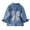 a-Dark Blue4166, variant on FINALGANG Girls Kids Denim Jacket Casual Loose Fit Jean Coat With Back Butterfly Embroidery Long Sleeve Collared Jacket For Daily Wear Cute Outerwear