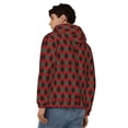 thumbnail image 4 of Honeii Argyle Plaid Print Hoodies for Men, Pullover & Full Zip, Breathable Zip up Hoodie, Sweatshirt-XX-Large, 4 of 5