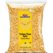 Rani Yellow Peas Split, Dried (Vatana, Matar) 64oz (4lbs) 1.81kg Bulk ~ All Natural | Vegan | Gluten Friendly | Kosher | Product of USA