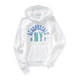 thumbnail image 2 of Aeropostale Ny 87 - Sudadera con capucha para mujer, color blanco, talla mediana Aeropostale Sudadera, 2 of 2