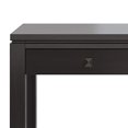 thumbnail image 5 of SIMPLIHOME Cosmopolitan SOLID WOOD 38 inch Wide Contemporary Console Sofa Table in Hickory Brown with Storage, 2 Drawers, for the Living Room Entryway and Bedroom, 5 of 5