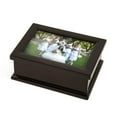 thumbnail image 1 of Sophisticated Modern 4 X 6 Photo Frame Musical Jewelry Box - It's Impossible, 1 of 2