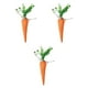 thumbnail image 2 of 3x Decoraciones de zanahorias de Pascua Juguetes Regalos Accesorios de fotografía Suministros de decoración DIY para Naranja, 2 of 9