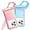 A02-Iridescent Pink and Blue, variant on Waterproof Phone Pouch Case 2 pax for iPhone 17 16 Pro Max/15/14/13/12, IP68 Travel Cellphone Dry Bag Beach Cruise Ship Essentials Bags with Crossbody Lanyard,Black and White-7″
