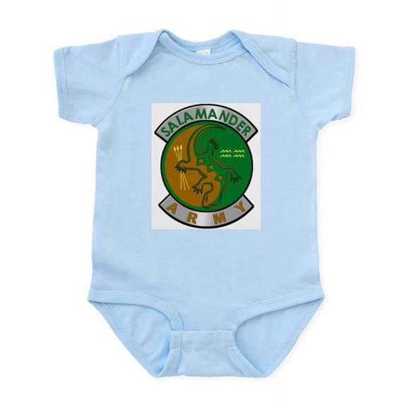 CafePress - Salamander Army Infant Creeper - Baby Light Bodysuit, Size Newborn - 24 Months