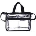thumbnail image 4 of Set de maquillaje Jula Vance, bolsa mediana de PVC transparente con correa, 4 of 5