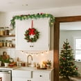 thumbnail image 3 of Dapclca Norfolk Pine Garlands with Light ,Pre-Lit Christmas Garland,Dense Norfolk Pine Real Touch Garlandfor Table, Mantle, Staires, Wall, Premium Indoor/Outdoor Christmas Decorations (1, 6ft), 3 of 7