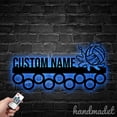 thumbnail image 4 of Handmadetneonsign Water Polo Ball Metal Hanger Metal Wall Art Light, Water Polo Metal Sign Wall Decor, Sport Metal Decor, 4 of 5