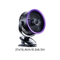 thumbnail image 3 of Yrmaups 3 In 1 Clip On Desk Fan, USB Rechargeable Portable Fan, 3 Speed Adjustable Personal Cooling Fan for Office, Home, RV, Travel, 3 of 7
