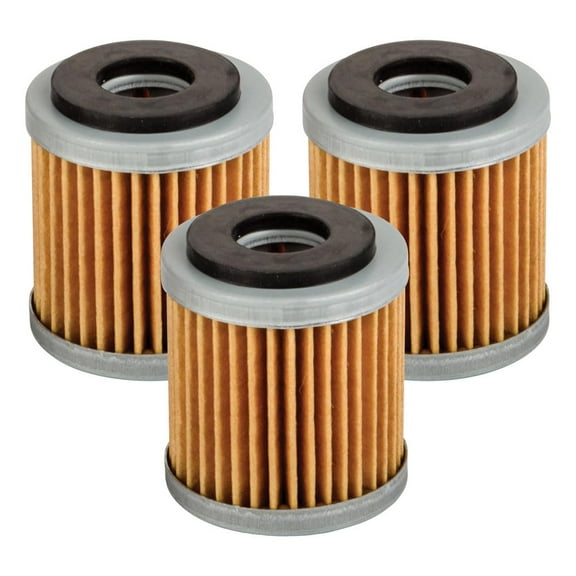 Tusk First Line Oil Filter 3 Pack Compatible with Yamaha YZ250F 2003-2025/YZ450F 2004-2025