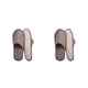 thumbnail image 2 of Guardurnaity 10 pares de zapatillas de hotel desechables de lana Coral para hombres y mujeres, zapatos antideslizantes de Color sólido, zapatos gris 2 2piezas, 2 of 6