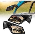 thumbnail image 1 of X3 Side Mirrors, A & UTV PRO X3 Racing Mirrors for Can am Maverick X3 Max Turbo R 2017 2018 2019 2020 2021 2022 2023 2024 Adjustable Breakaway X3 Mirrors Accessories, Replace OEM #715002898, 1 of 8