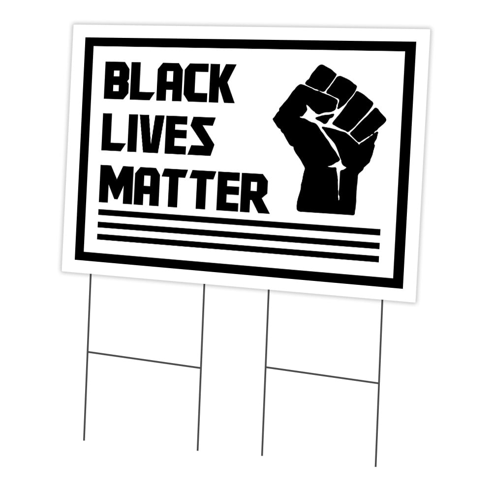 BLM Banner Black Lives Matter Be Kind to All Protect Your Business Office & Interior Surroundings 36 X 60 Banner Class Room  Made in The USA 