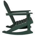 thumbnail image 3 of Chaise à Bascule Extérieure en Plastique HDPE Vert Foncé, 3 of 6