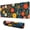 Pioneer Flower Floral, variant on Long Mouse Pads for Desk,Pioneer Flower Floral Print Pattern Desk Mats on Top Of Desks, Desk Mouse Pad Extra Large with 3mm Non-Slip Base and Stitched Edge for Gaming,Office,Work,Home 31.5"x11.8"