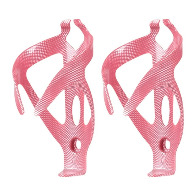Juego de 2 portabidones para bicicletas de ciclismo, para bicicletas de carretera y de montaña. Rosa