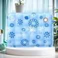 thumbnail image 4 of Gel-Infused Cooling Pet Pad for Summer Comfort, Water-Filled Ice Mat for Dogs and Cats, Foldable and Portable Design, Blue Snowflake Pattern, L Size 50x60cm, 4 of 6