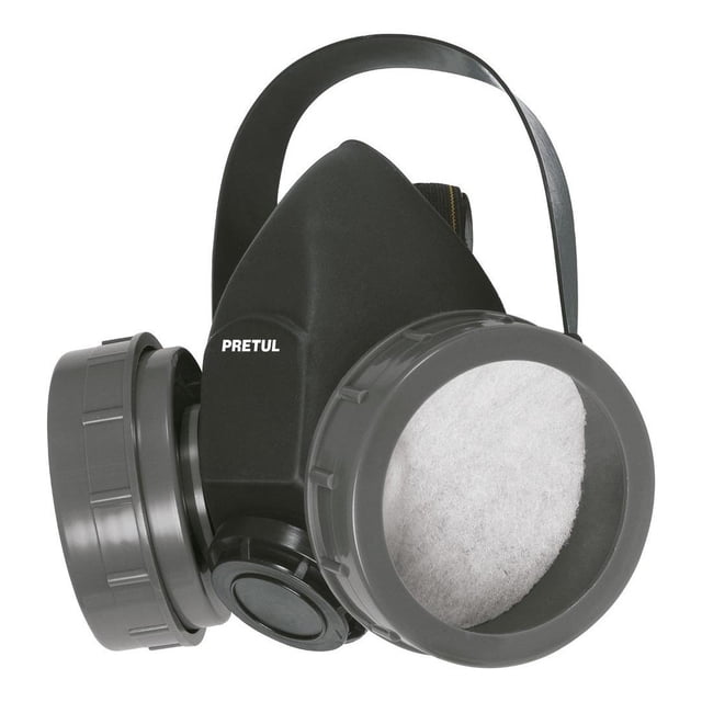 Respirador Sin Cartucho 2 Filtro Pretul Unitalla 2 Filtros Tarjeta con bolsa