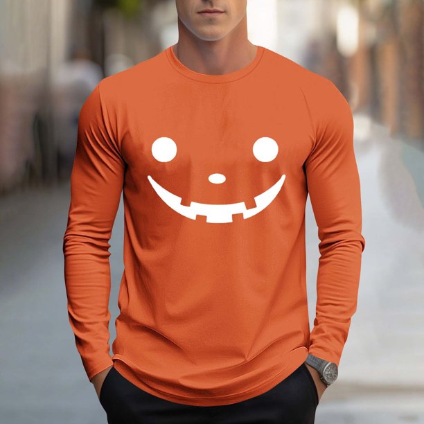 Blusas y camisas de manga larga y cuello redondo para hombre, moda informal, estampado, deportivas, de manga larga y cuello redondo, blusas, camisas, blusas para hombre, poliéster