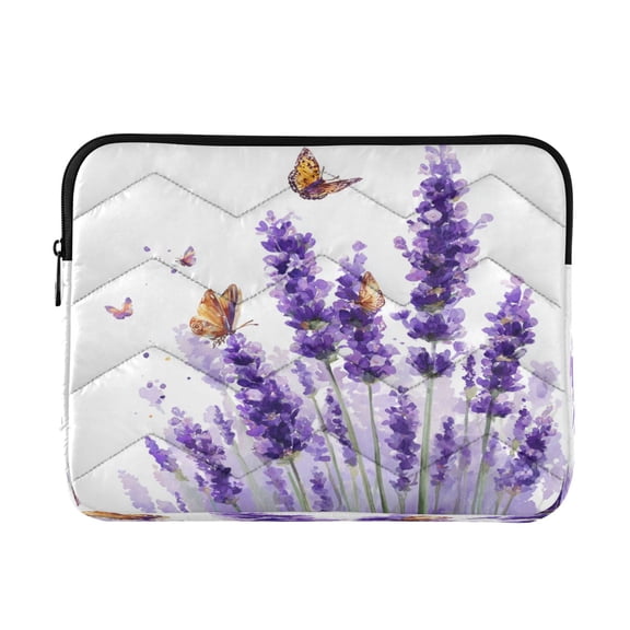 Laptop Bag Laptop Sleeves Laptop Case Laptop Protective Case Purple Lavender Butterfly