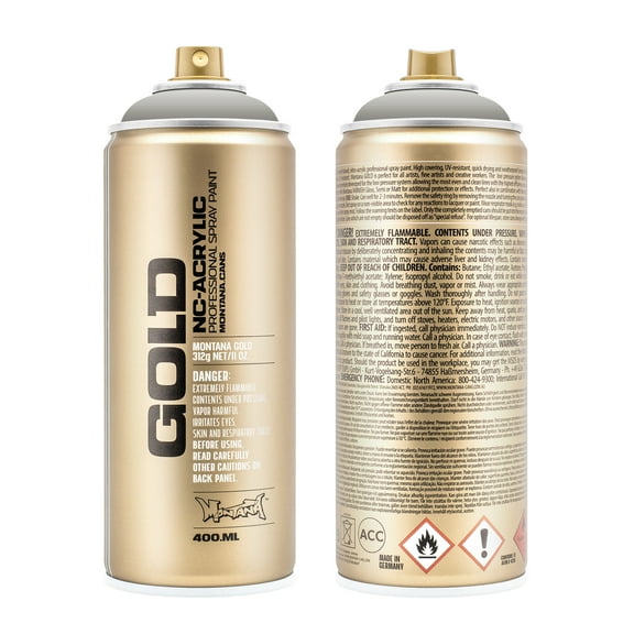 Montana GOLD 400 ml Spray Color, Iron Curtain