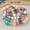 Mixed Color, variant on Multi-layer Hollow Heart Pendant Tassel Bracelet Suit