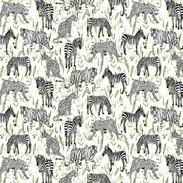 FREE SHIPPING!!! Zoo Animal Stencils Design 100% Cotton Quilting for DIY Projects by the Yard (Ivory, White, Black, Green) FREE SHIPPING!!! Zoo Animal Stencils Design 100% Cotton Quilting for DIY Projects by the Yard (Ivory, White, Black, Green)