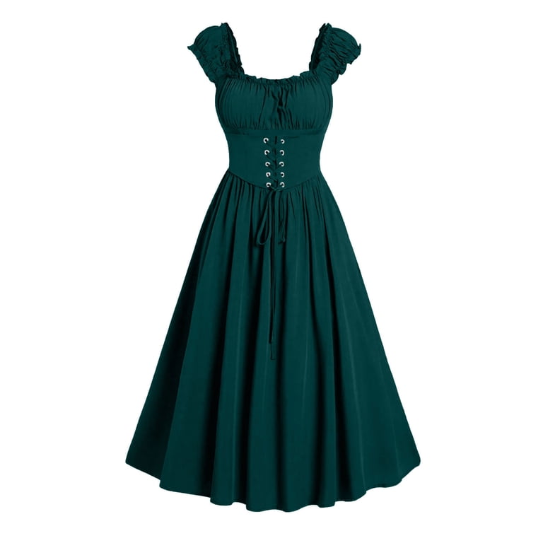 formal peasant dress Amazon.com: Irish Corset Peasant Dress Women Vintage Medieval Renaissance Dress Victorian Aline Flare Sleeve Plus Size Ball Gown Gray : Clothing, Shoes & Jewelry