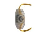 thumbnail image 2 of Royal Designs, Inc. Lamp Cord Molded Plug with Rotary Dimmer Switch, Stripped Ends Ready for Wiring, 8 ft long, Gold, SPT-1 UL Listed, Set of 2, 2 of 7