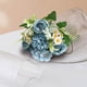 thumbnail image 5 of Ramo de flores artificiales de seda con vibrantes peonías para bodas, decoración del hogar, centros de mesa y eventos, longitud de 30 cm., 5 of 6