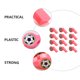 thumbnail image 3 of unbranded 48Ud Silbato Rosa De Plástico Resistente Para Entrenadores Y Actividades Deportivas, 3 of 6