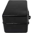 thumbnail image 5 of Bin Buddy Black Steel Metal Lock Box For Padlock  Size 8" x 4.5" x 4" Design  Great For Securely Storing Cash, Passport, Jewelry, and All Other Valuables, 5 of 6