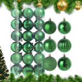 thumbnail image 2 of Adornos de bolas de Navidad 36x Bolas de adorno para árbol de Navidad 6 diseños Adorno decorativo irrompible para árbol para las vacaciones de Navidad, 2 of 5