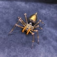 thumbnail image 2 of 3D Metal Puzzle Insect Model Kit, 173PCS 3D Cyberpunk DIY Mechanical Dormant Venom Tooth Spider Building Kit, Unique Desk Creative Art Decorations Gift for Adults, 2 of 5