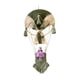 thumbnail image 1 of Tapiz colgante de pared de macramé bohemio con borlas, globo aerostático hecho a mano, decoración de pared para apartamento, fondo, sala de estar, verde, 1 of 8