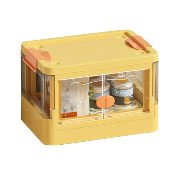 Mini Foldable Plastic Storage Box, Office Small Item, 51% OFF