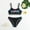A-Black, variant on Bathing Suits for Girls Girls Swimsuit with Shorts Girls' Two-Piece Swimwear Bikini for