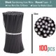 thumbnail image 1 of 100PCS Gardening Cable Ties Power Wire Loop Tape Garden Plant Twist Tie Line Climbing Vines Ligature Multifunction Fixed String10cm He Qiyong unisex, 1 of 2