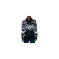 thumbnail image 1 of Born Fly Mens The Aviator Cardigan Sweater, Blue, Large, 1 of 1