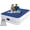 Full, variant on Air Mattress with Built-in Pump, 18" Raised Inflatable Bed Blow Up Mattress, Comfort Portable Air Bed for Camping,  Guests, Travel 690 lbs Max