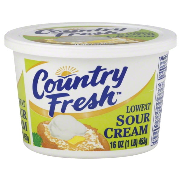 Country Fresh Low Fat Sour Cream, 16 Oz.