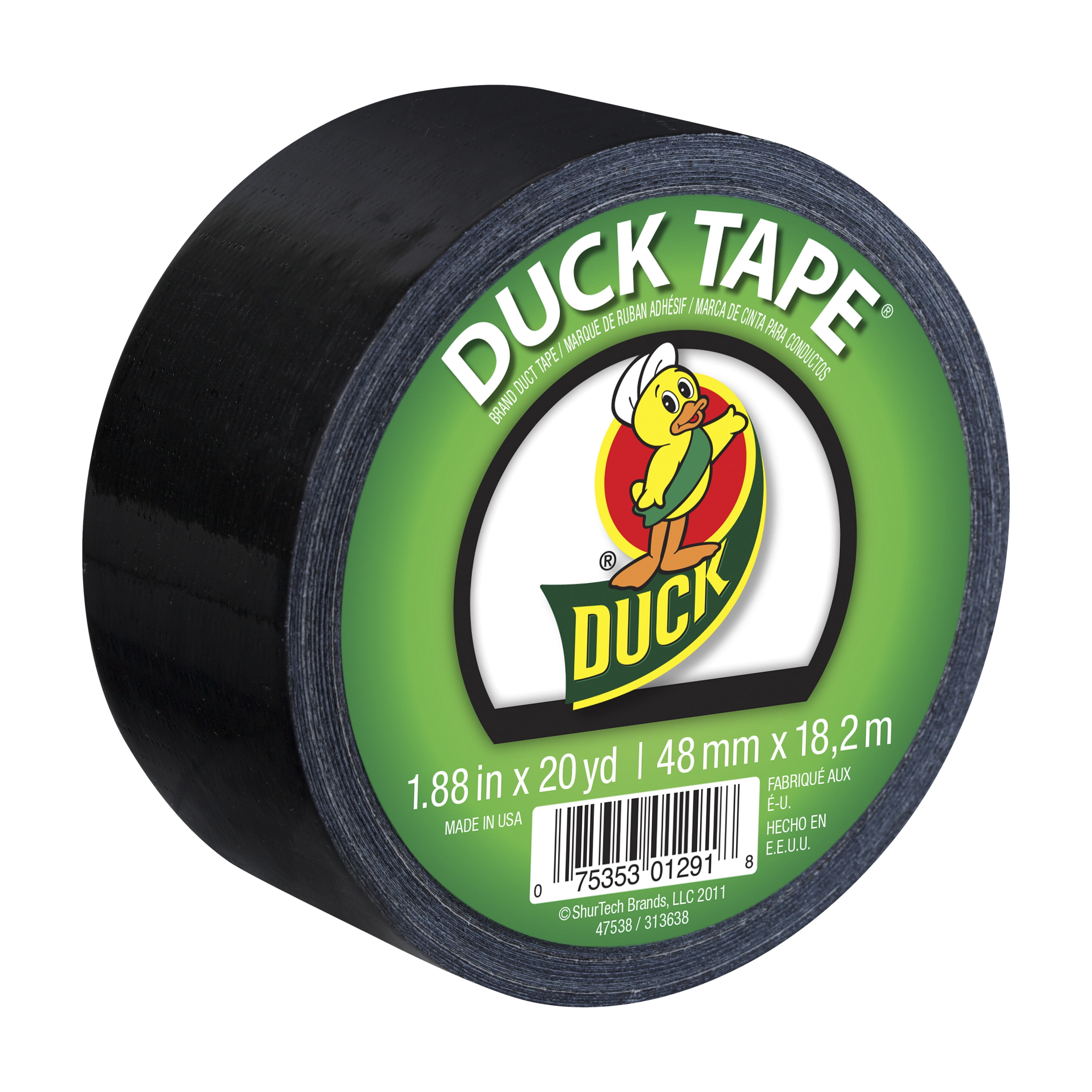 Duck Brand 1 88 In X 20 Yd Black Colored Duct Tape Walmart Duck Brand 1 88 In X 20 Yd Black Colored Duct Tape Walmart