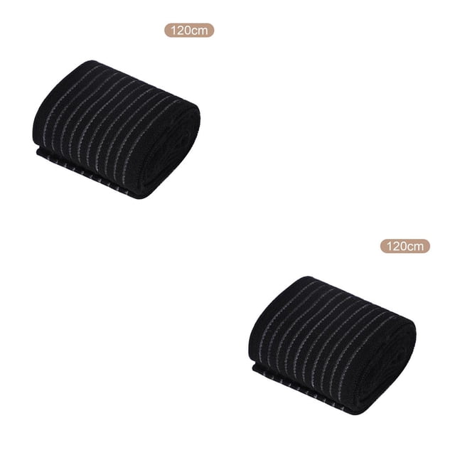 Vendaje de alta elasticidad Advancent 180cm Negro